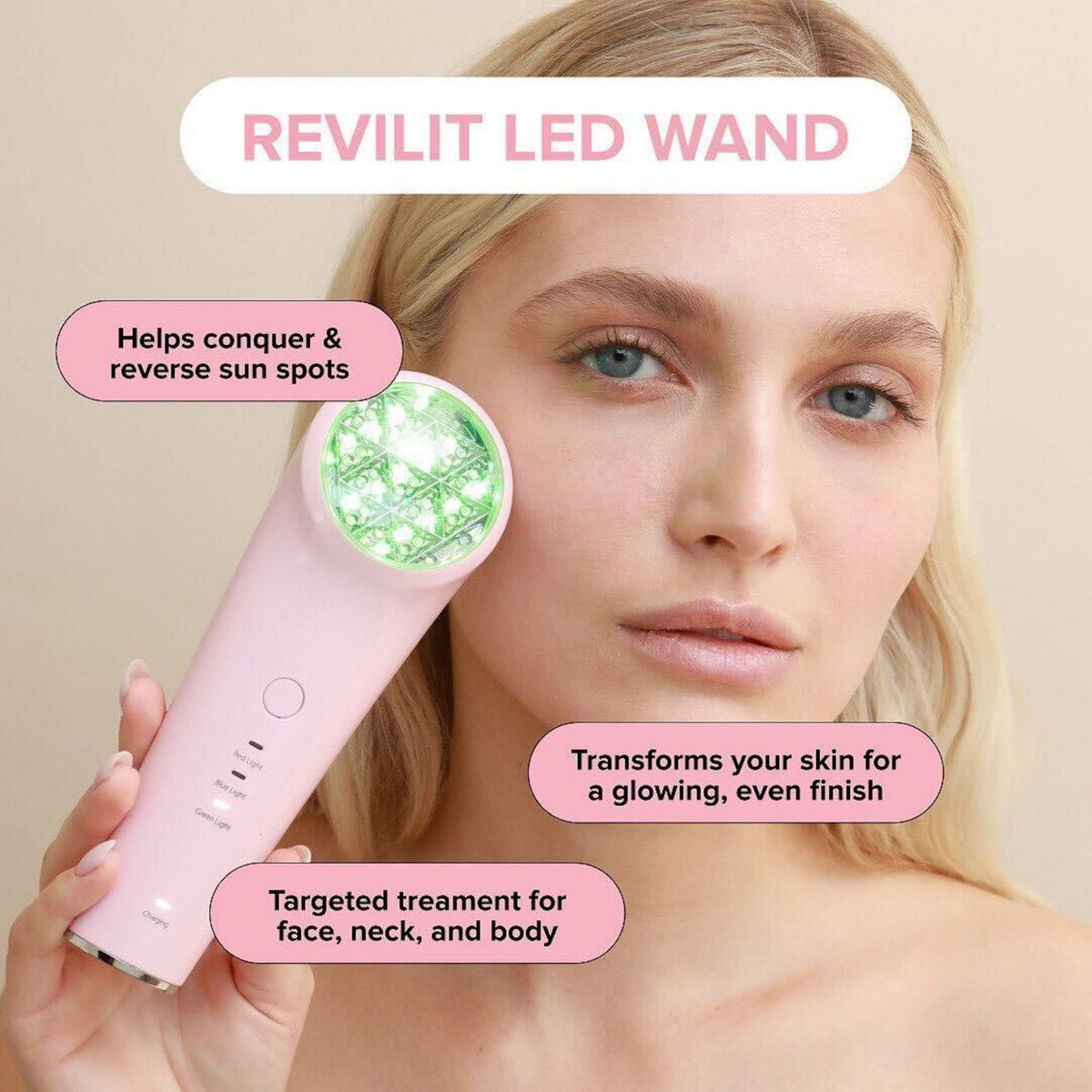 Revilit LED Light Wand Device Instructions