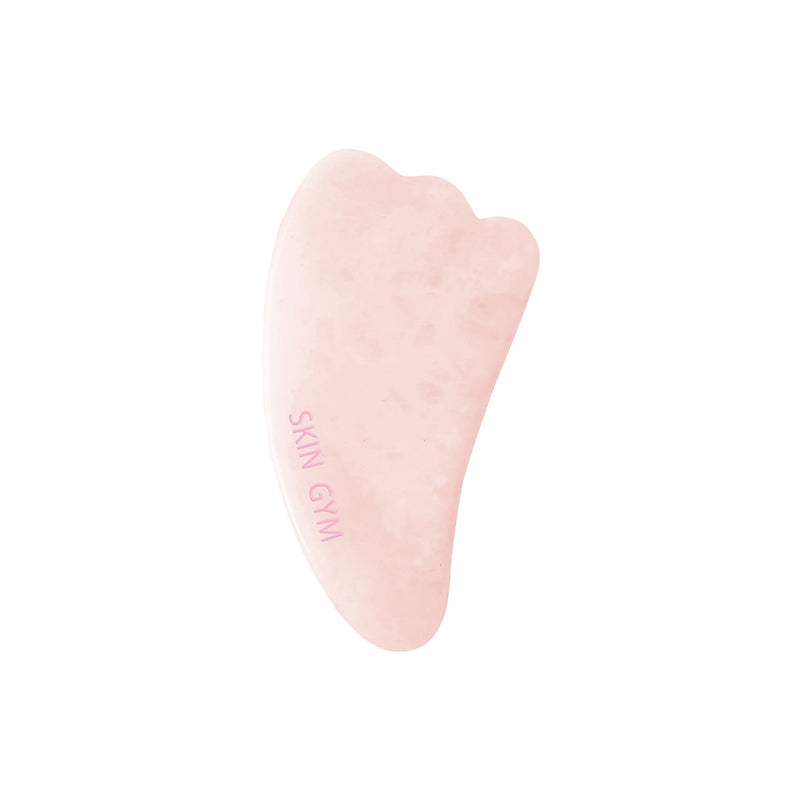 Skin Gym Rose Quartz Gua Sha Crystal Sculpty Tool - Skin Gym