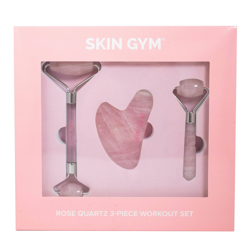 Rose Quartz 3 Piece Workout Set - Skin Gym