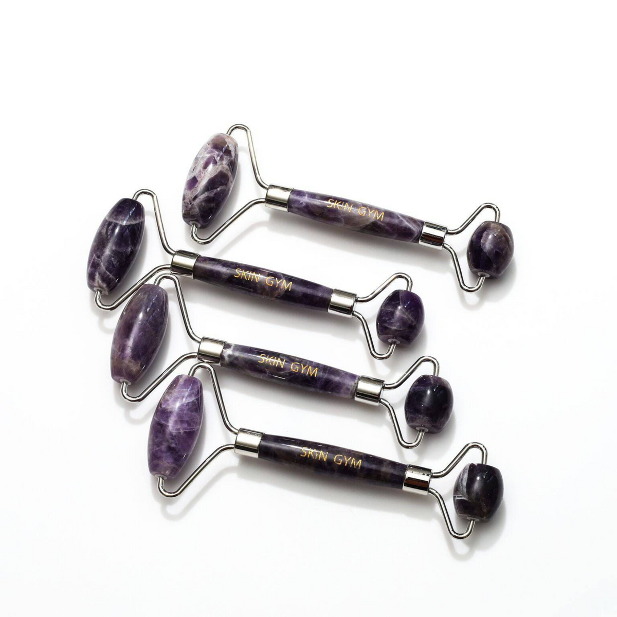 Skin Gym Amethyst Crystal Facial Roller - Skin Gym