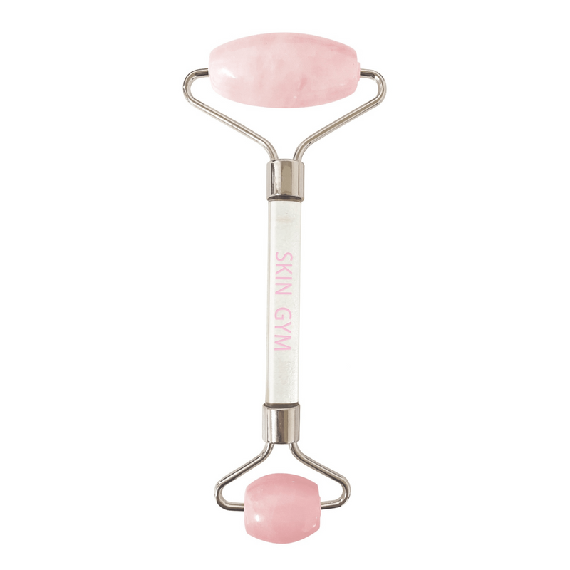 Skin Gym Rose Quartz Crystal Facial Roller - Skin Gym