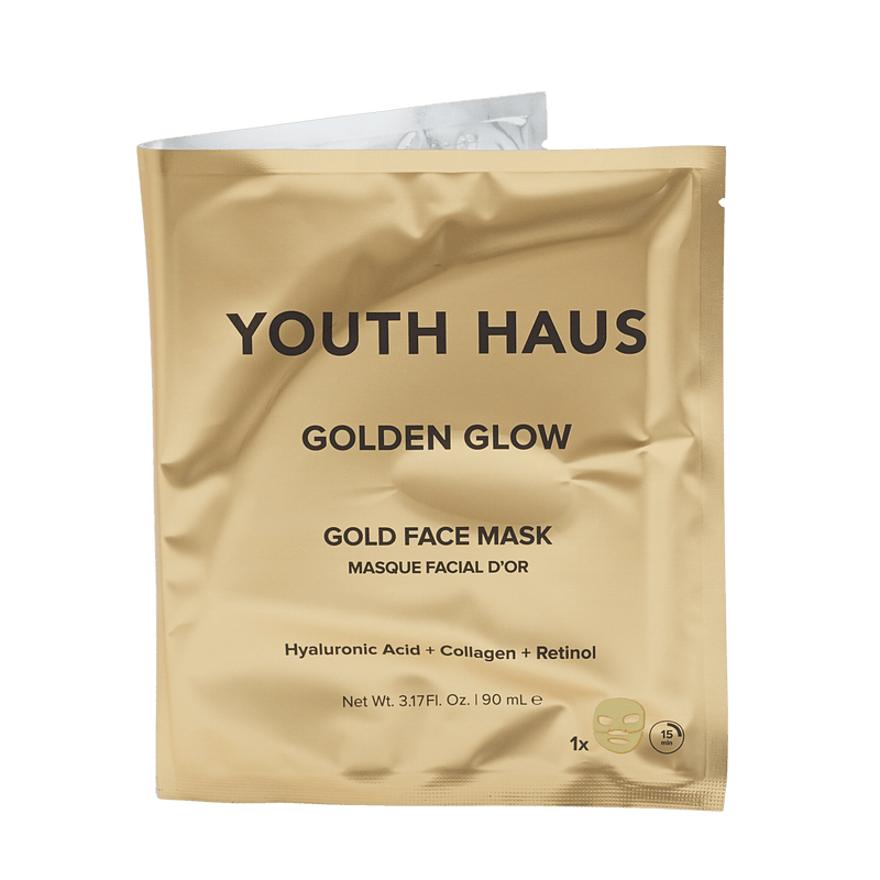 Youth Haus 24k Gold Face Mask (Single) - Skin Gym